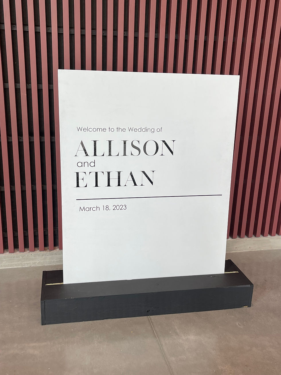 Thumbnail: Ethan Welcome Sign