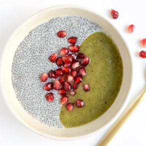 Pudding de chia au kiwi