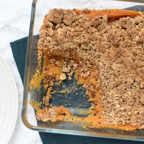 Crumble de patate douce