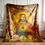 Thumbnail: 1pc Christian Bible Verse Blanket | Soft Flannel All-Season Cozy Throw Christ & 