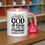 Thumbnail: 1pc Christian Faith Coffee Mug with Bible Verse "With God All Things Are Possibl