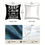 Thumbnail: 4pcs Faith Verse Throw Pillows - Cross Religious Decor Cushions with Zippered Re