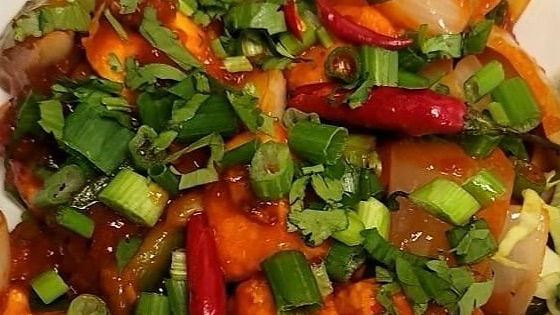Chili Paneer/Chicken/Fish