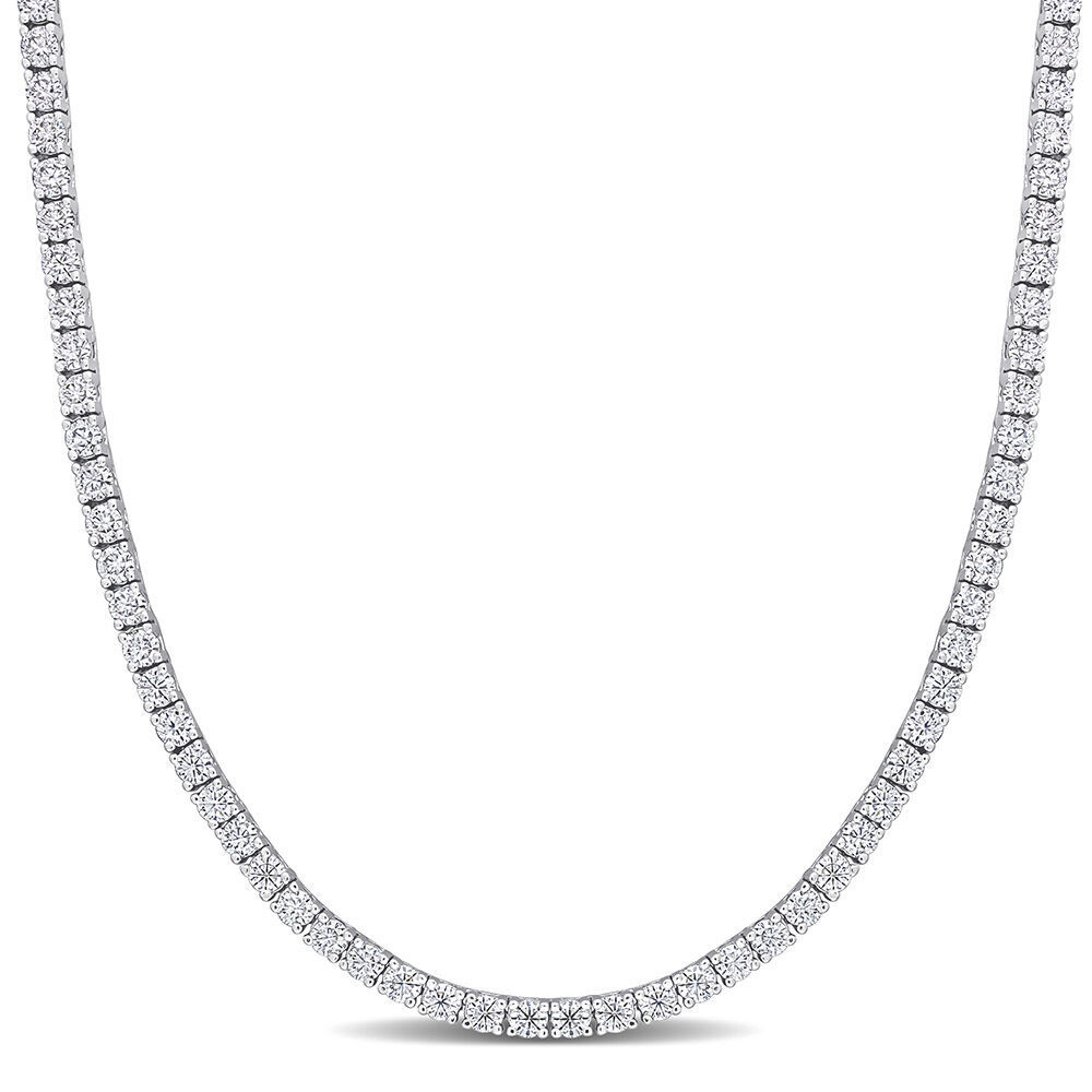 12.5 Ct. DEW Created Moissanite Tennis Necklace - Available in 6 Sizes