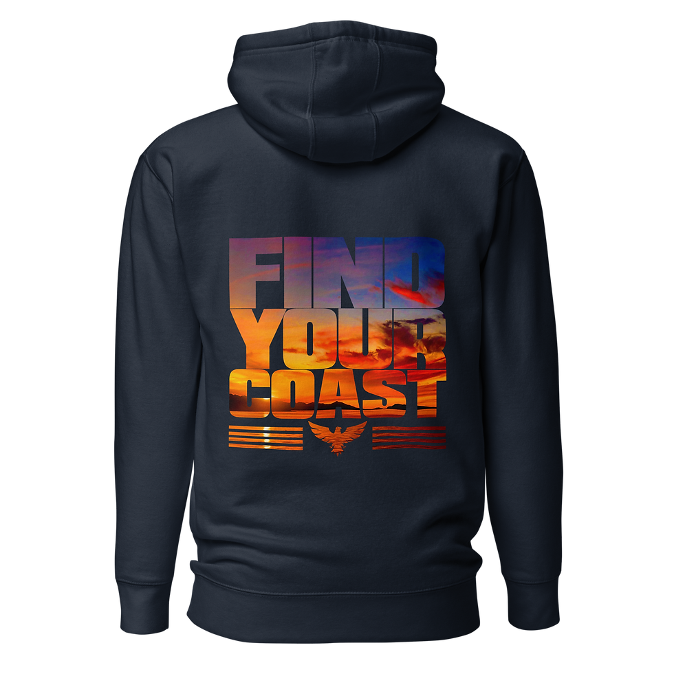 Thumbnail: Find Your Coast® Heritage Sunset Explorer Hoodie