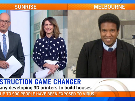 Sunrise: New company allowing Aussies to 3D print their dream home