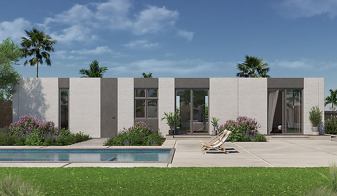 3D printed house