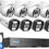 Thumbnail: [2-Way Audio+121°Wide Angle] Hiseeu 4K 8MP PoE Security Camera System,6Pcs 5MP I