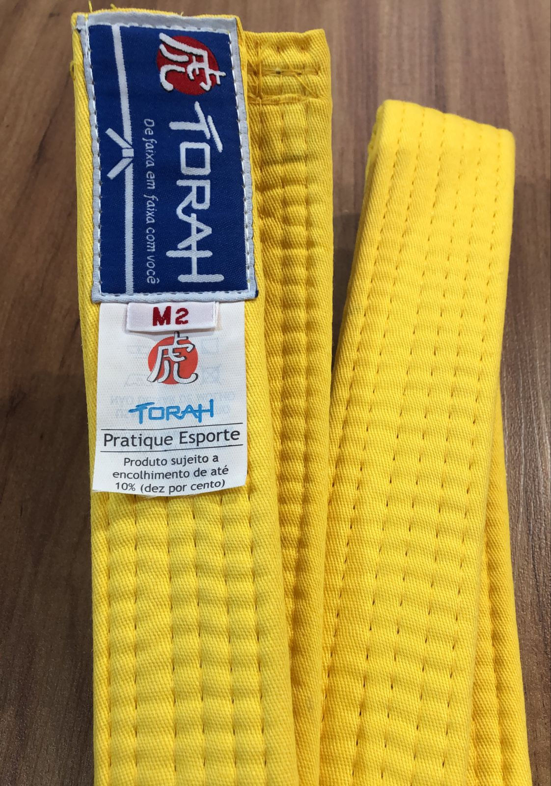 Faixa Judô Amarela infantil e adulto