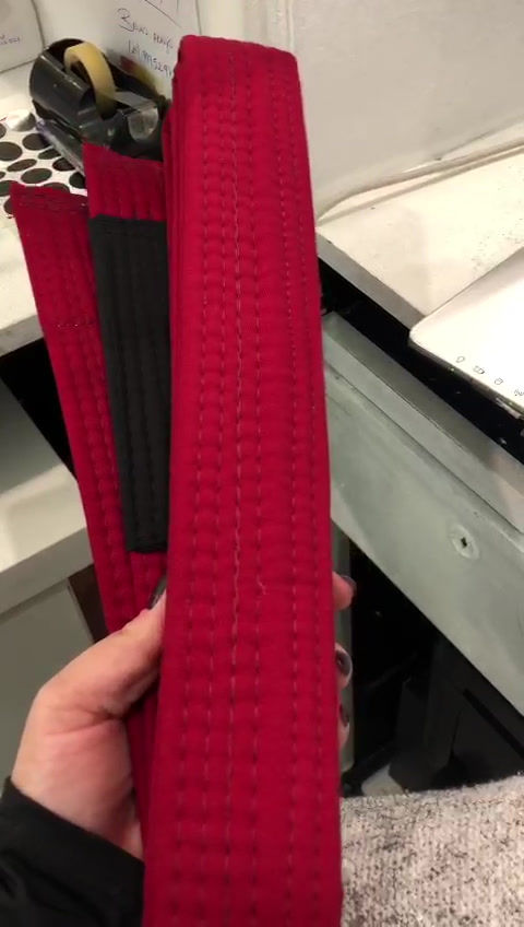 Miniatura: Faixa Jiu-jitsu Vermelha