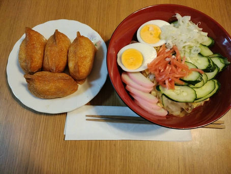 冷しタヌキセット。