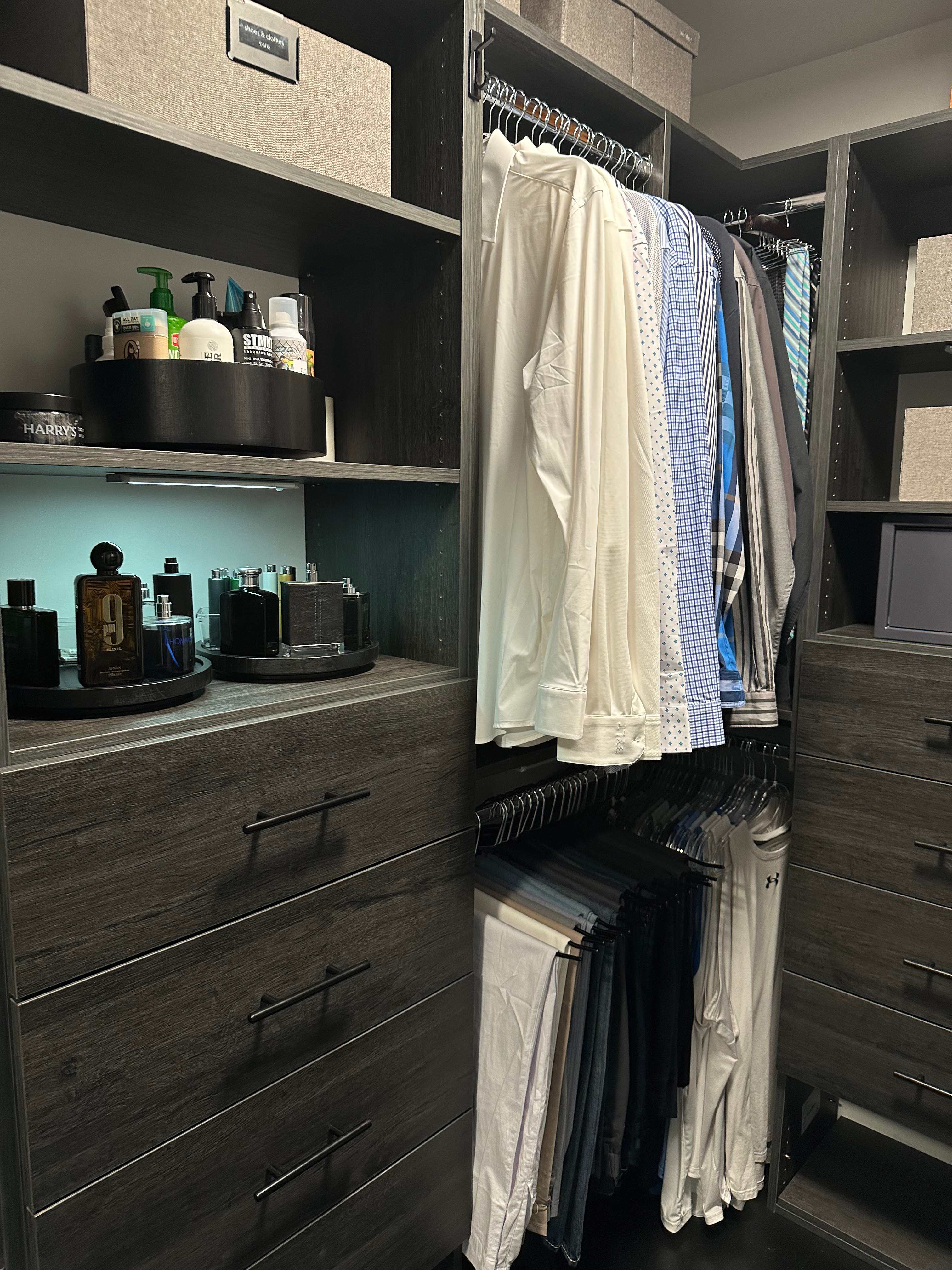 Custom closet organizing system, Basking Ridge NJ