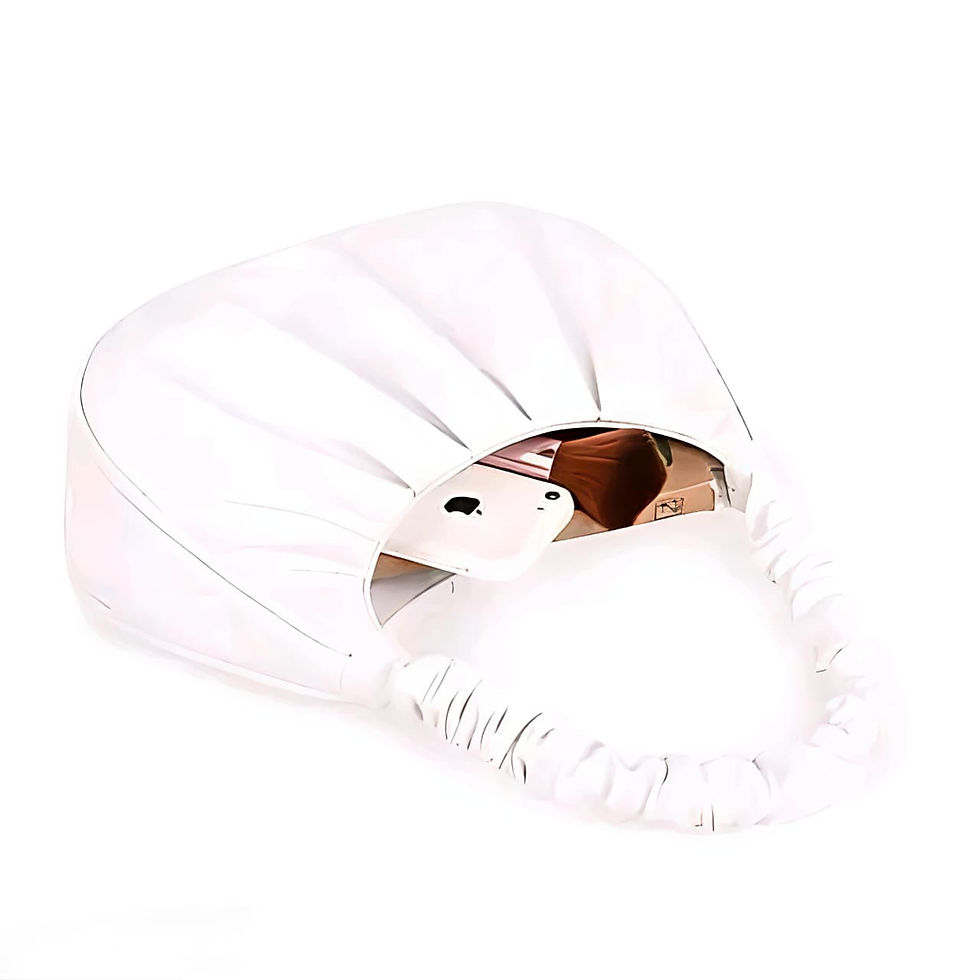White ruched handbag