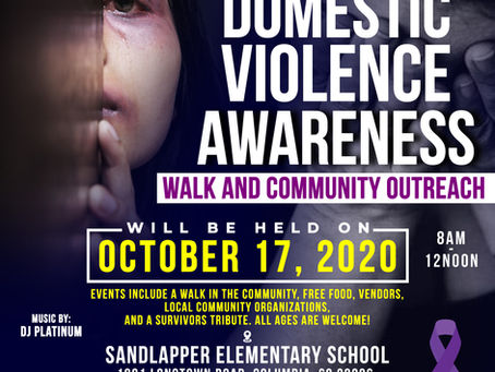 Registration is now OPEN! 2020 Domestic Violence Walk