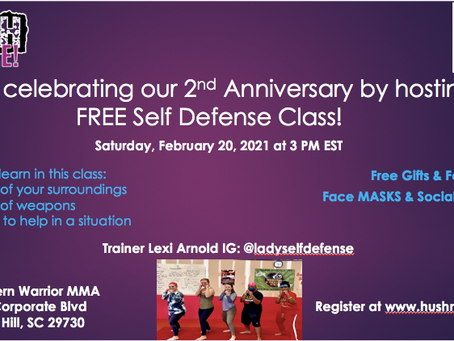 February Events for HUSH No More!!!