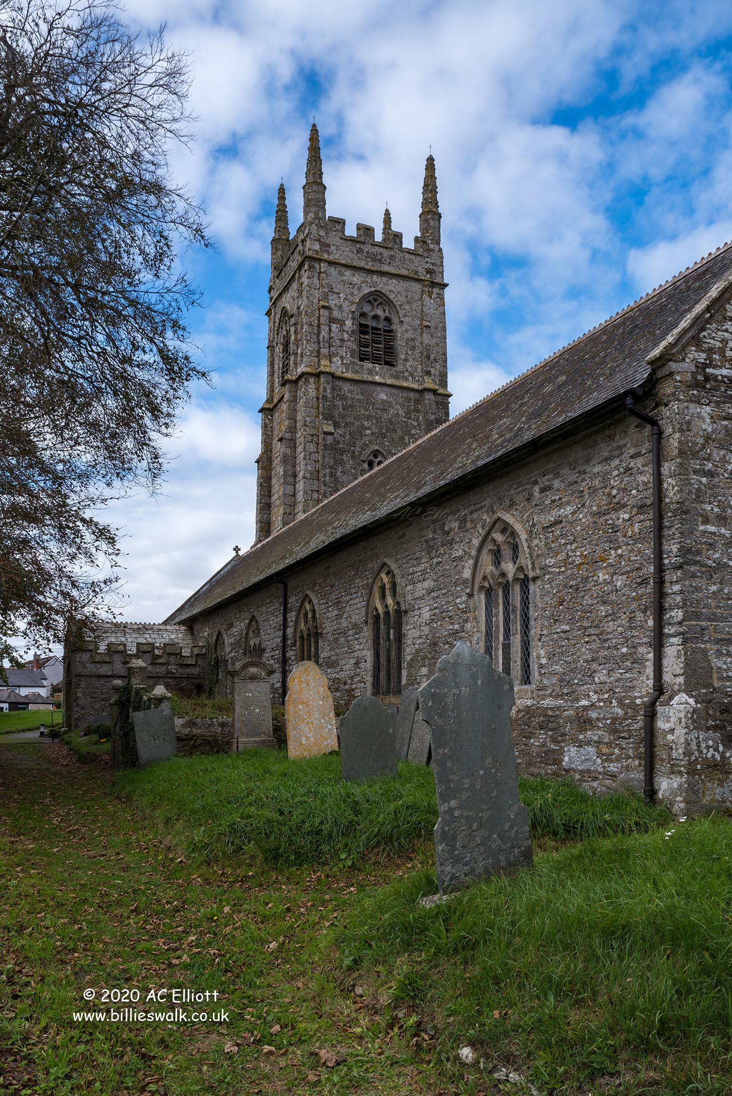 St Goran Parish Church photo and fine art print