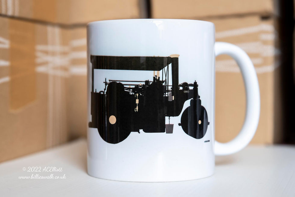 Thumbnail: 'Steam Powered' Traction Engine Mug