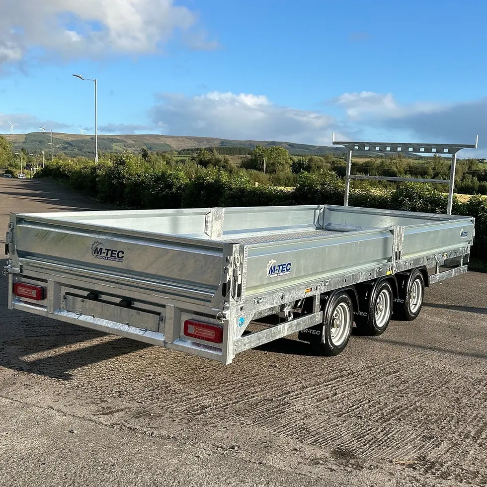Thumbnail: M-Tec Tri Axle Flatbed Trailer Range 