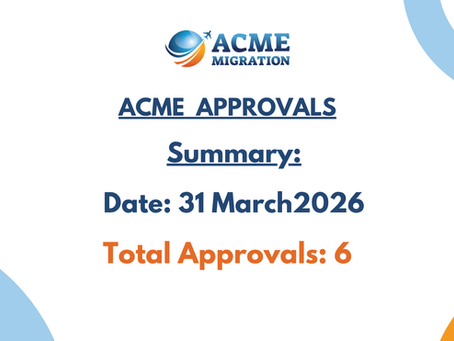 ACME Migration Australia Visa & Migration Approvals