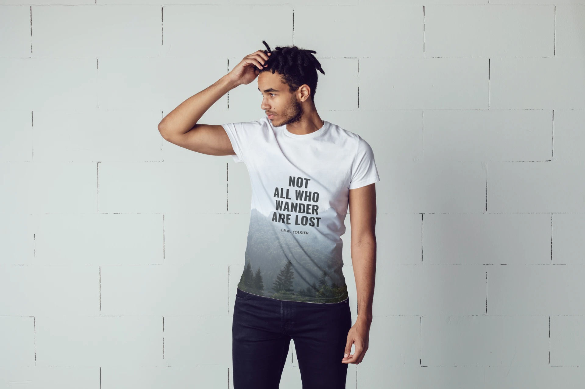 All-Over Print Men's Athletic T-shirt