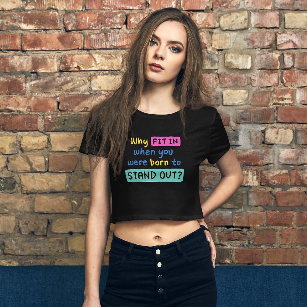 Thumbnail: Stand Out Crop Tee