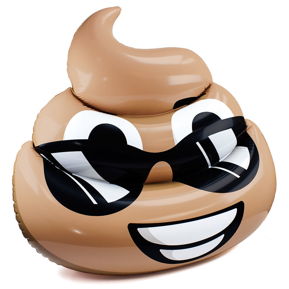 5.5-foot Emoji Pool Float
