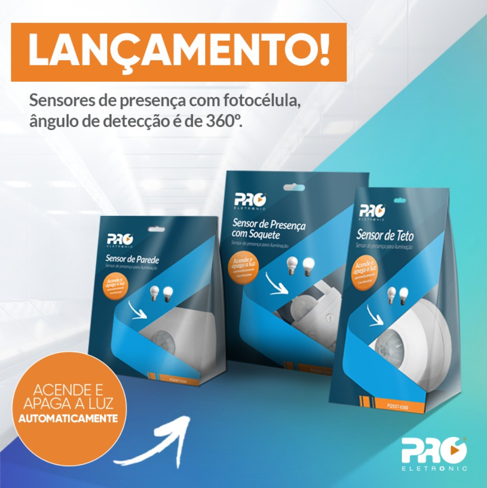 LANÇAMENTE SENSORES