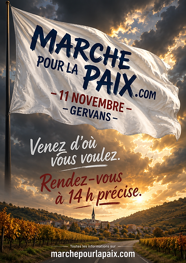 Marche pour la paix Gervans 11 novembre 2026