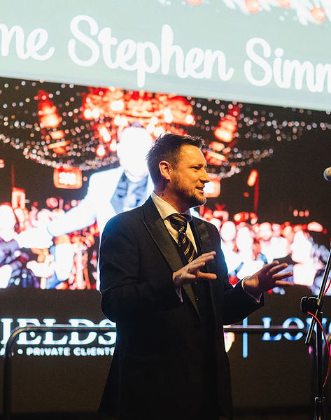 Stephen Simmons Corporate event host