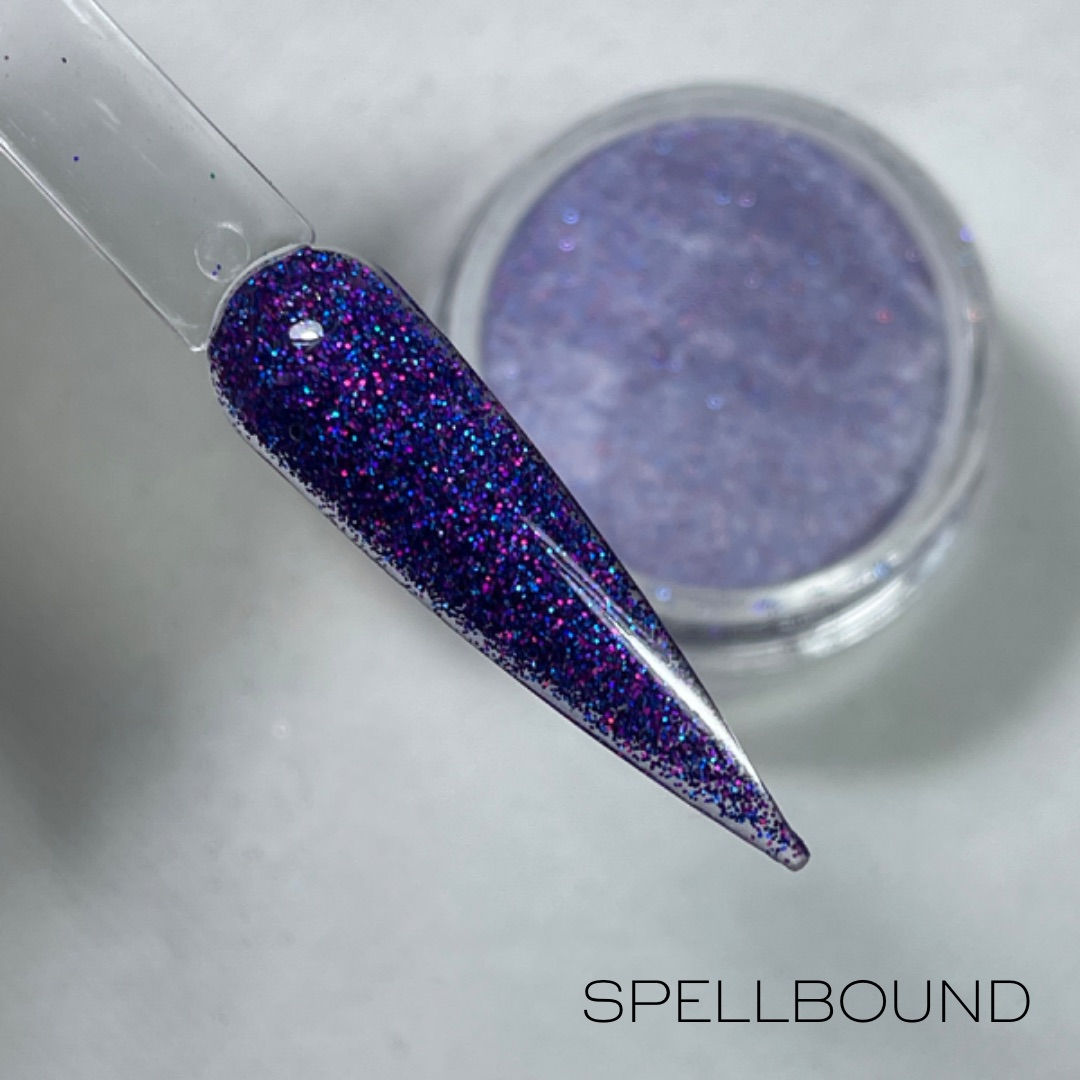 Spellbound glitter acrylic powder