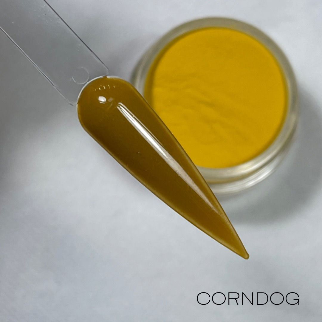 Corndog colour acrylic powder