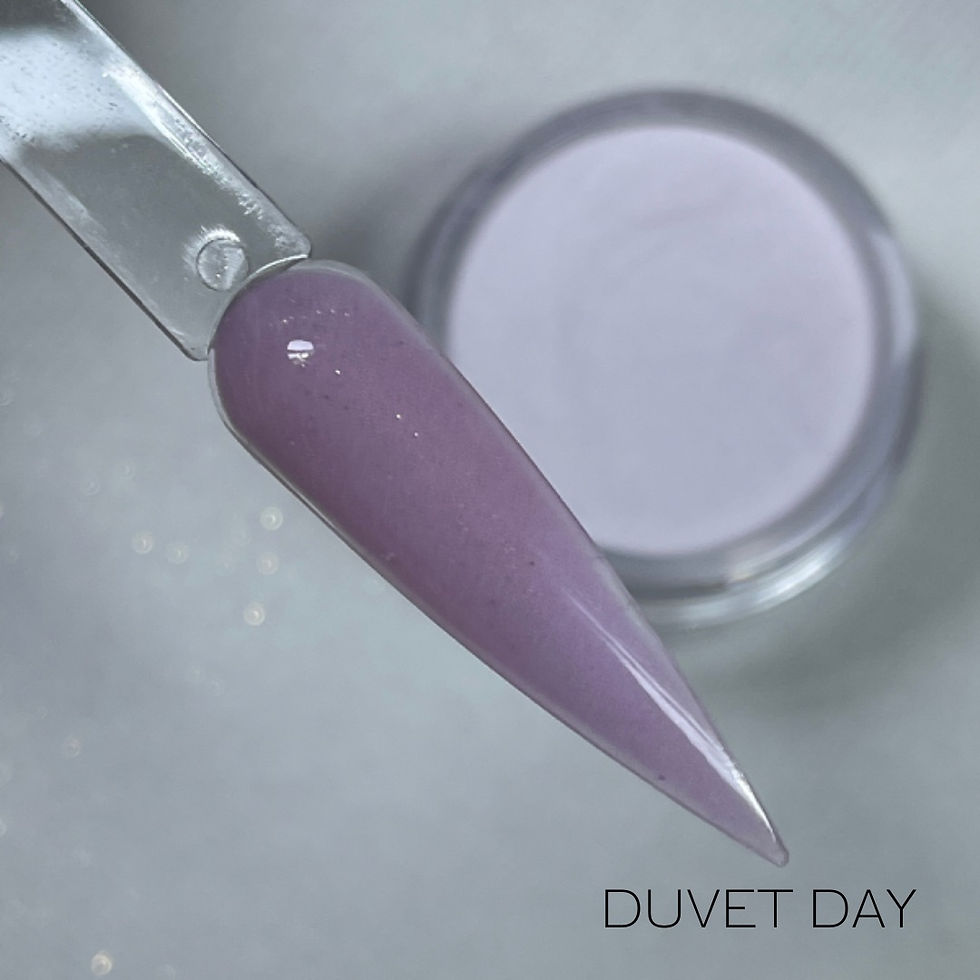 Duvet Day colour acrylic powder