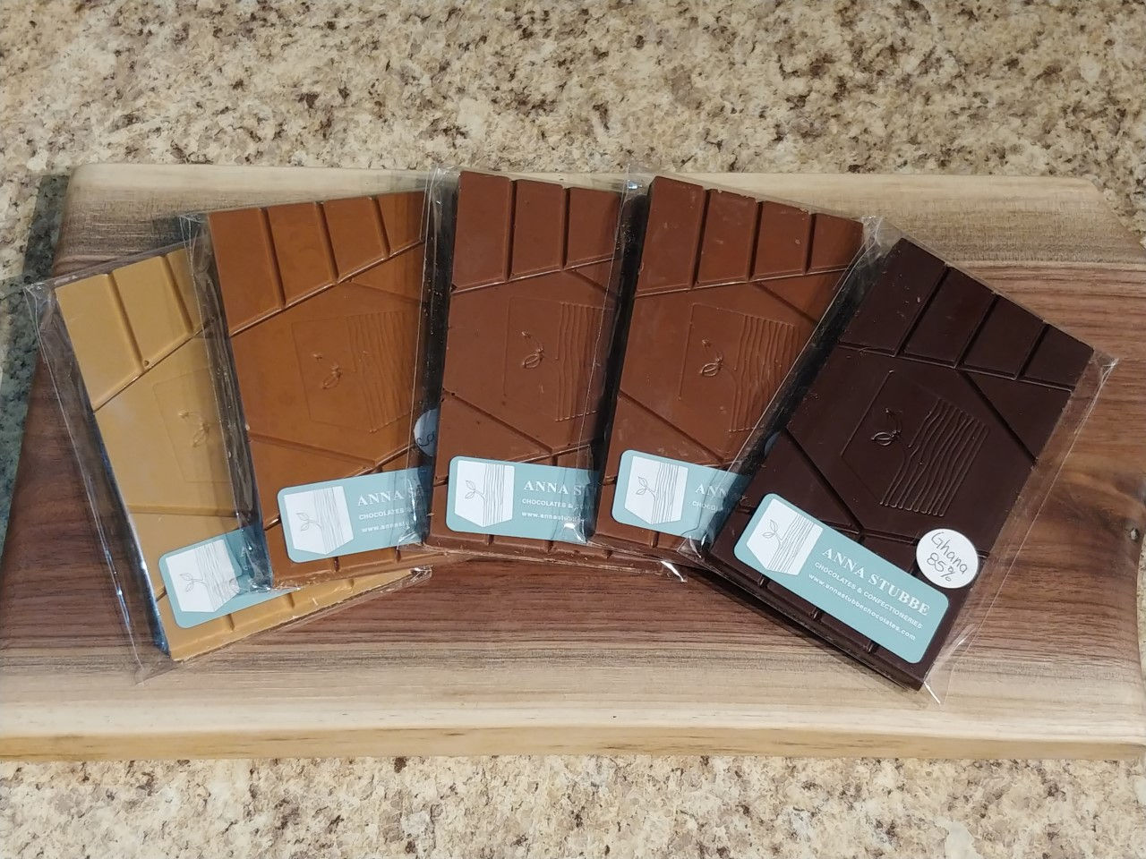 Anna Stubbe Chocolate Bars