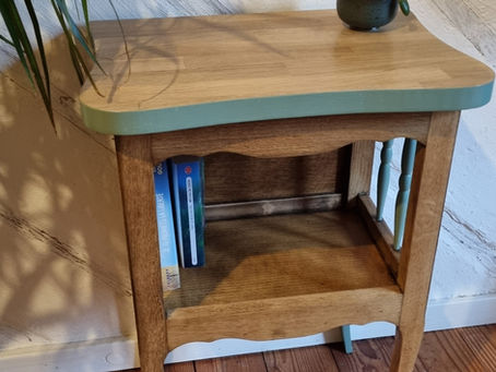 Relooking chevet ancien en chêne