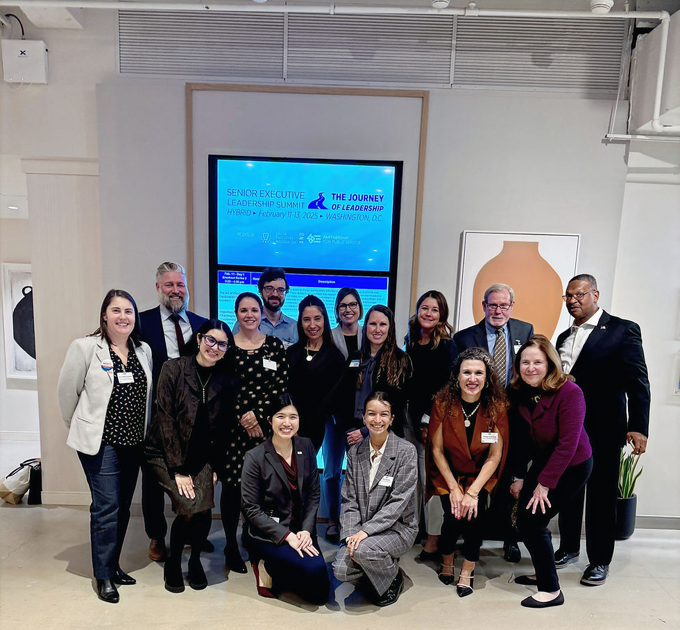 Krissy poses with SEA members