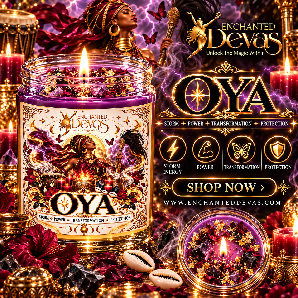 Oya Candle