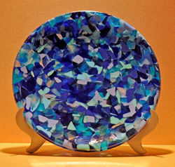 Blue Mosaic Bowl