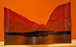 Sundown on the Rocks