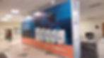 Personalização de stand com adesivos