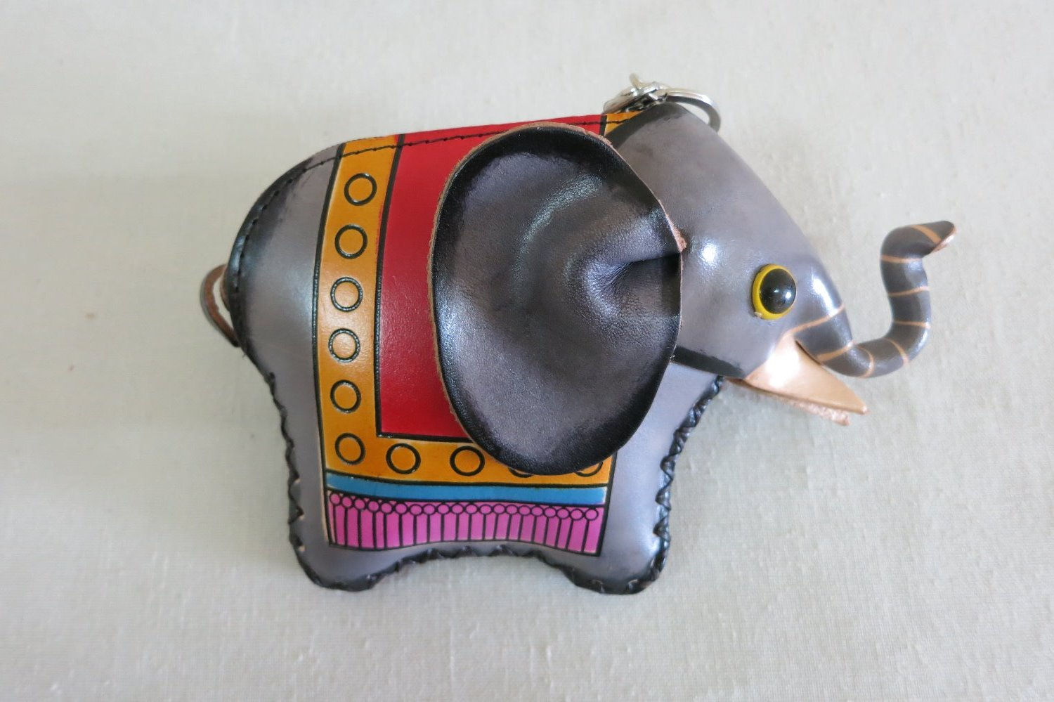 A gray elephant wallet