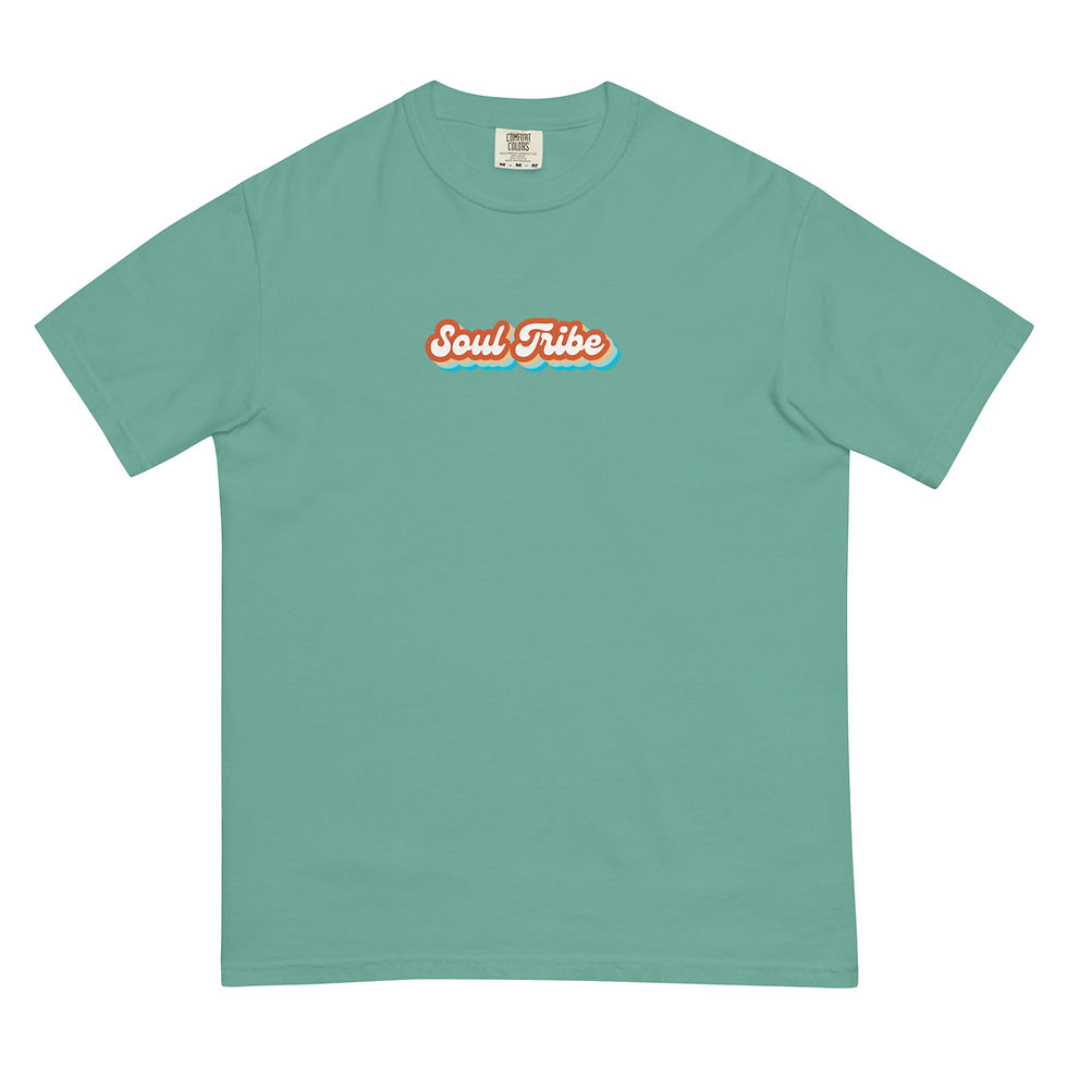 Thumbnail: Uni-sex Soul tribe heavyweight t-shirt