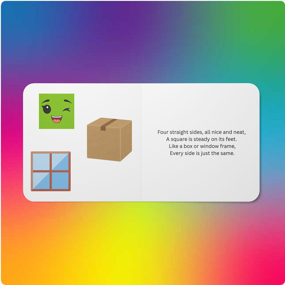 Thumbnail: My First Shapes Board Book — Rhyming Toddler Shape Learning
