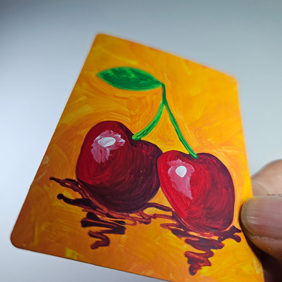Thumbnail: ACEO Collectible - Cherries