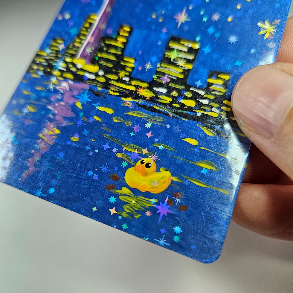 Thumbnail: ACEO Collectible - Toilet Duck at the CN Tower