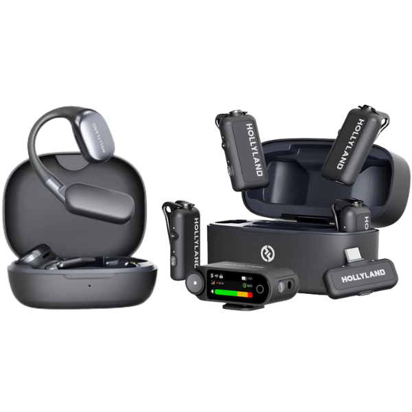 Sewa Hollyland LARK MAX 2 — Combo 4-Person + OWS Earphones Jakarta & Bekasi