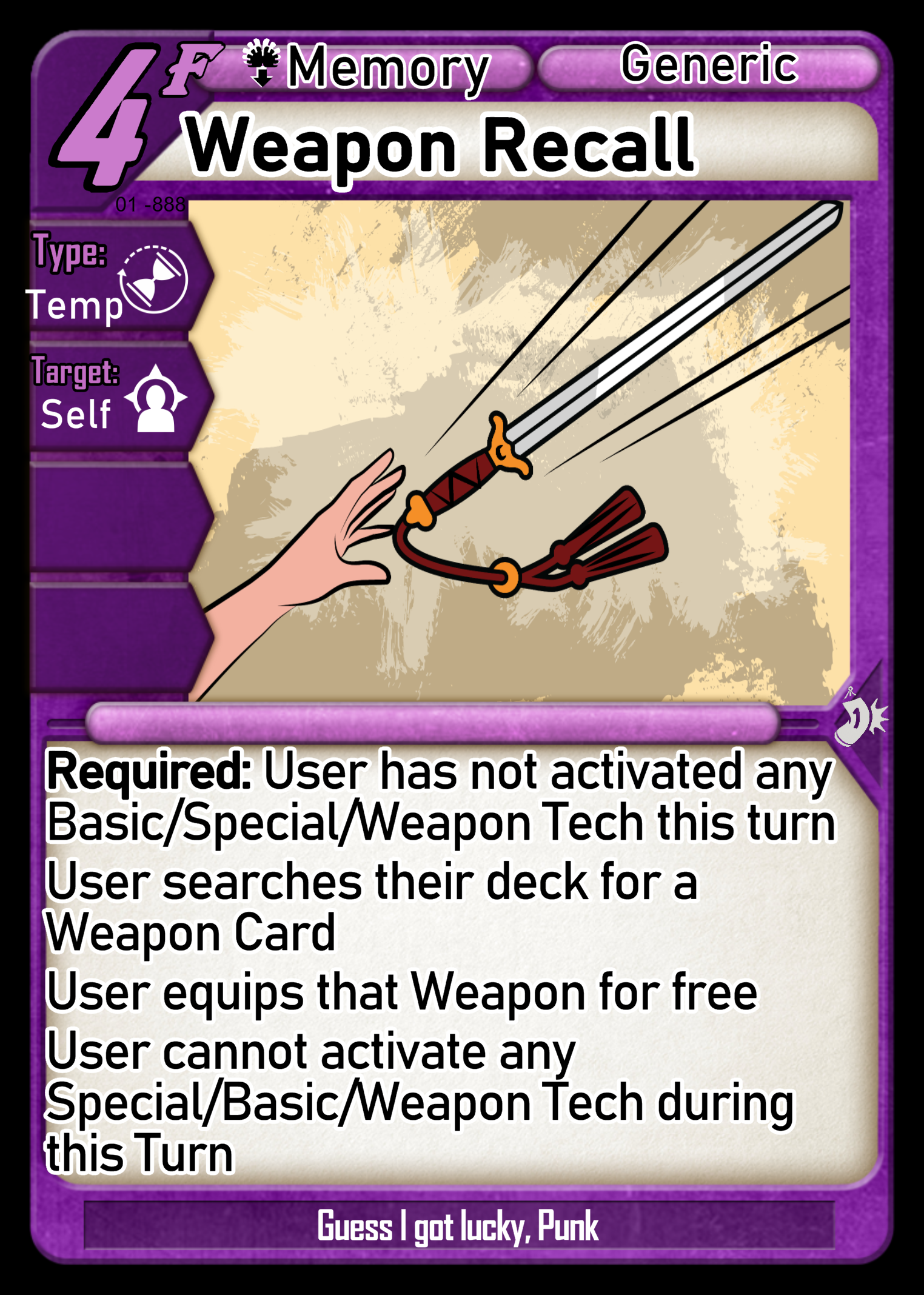 Weapon Recall