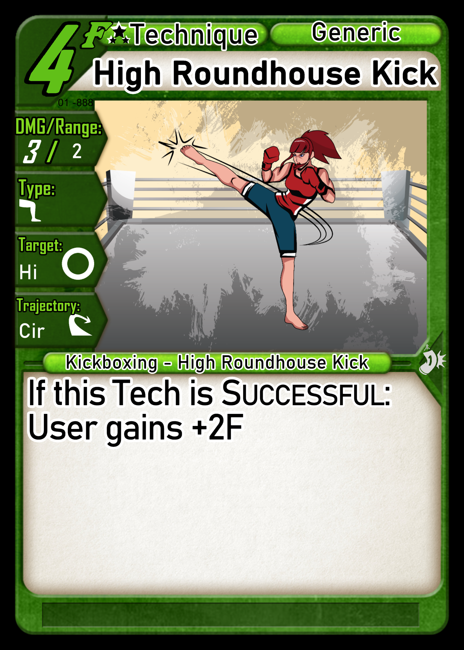 High Roundhouse Kick