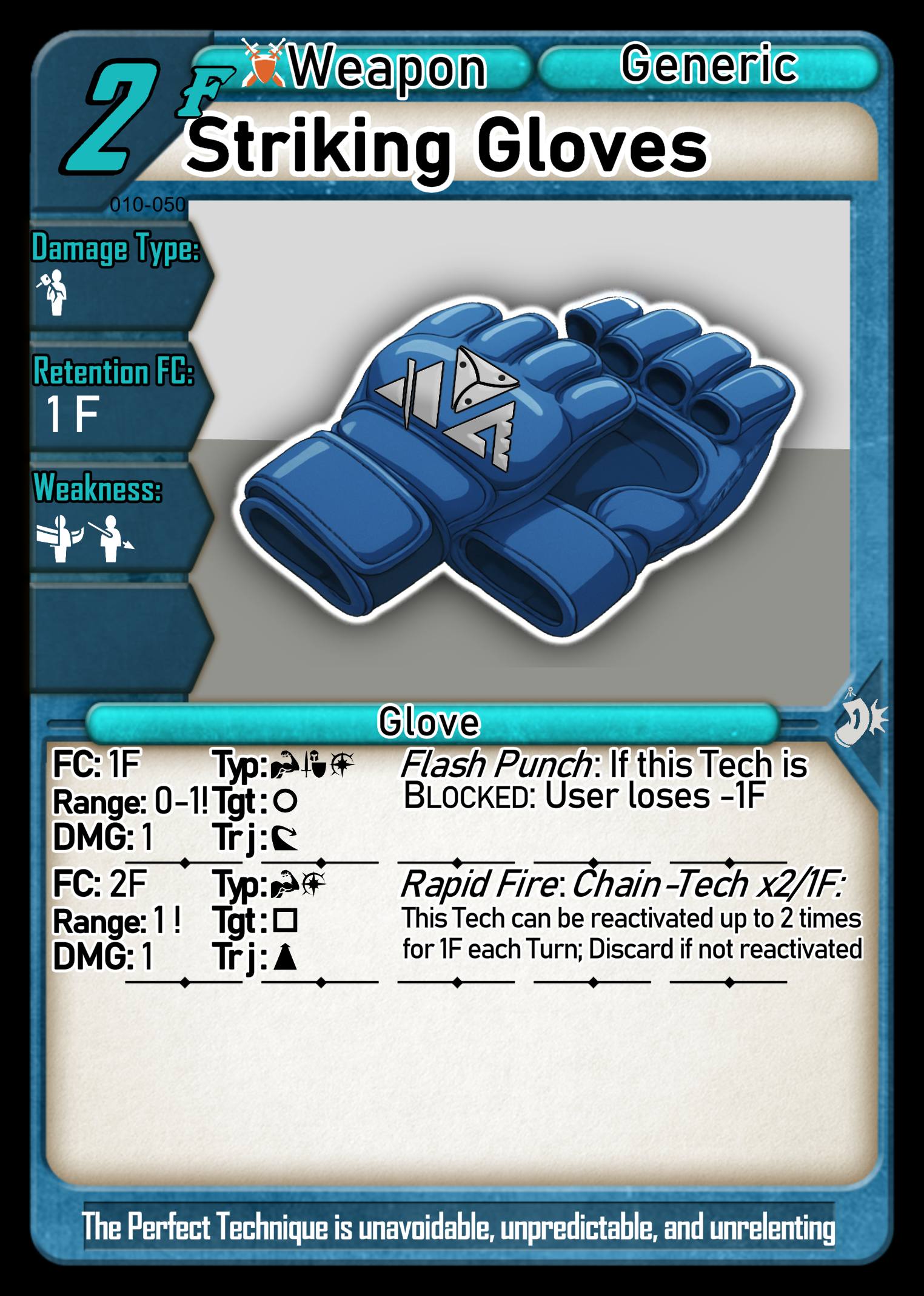 Striking Gloves
