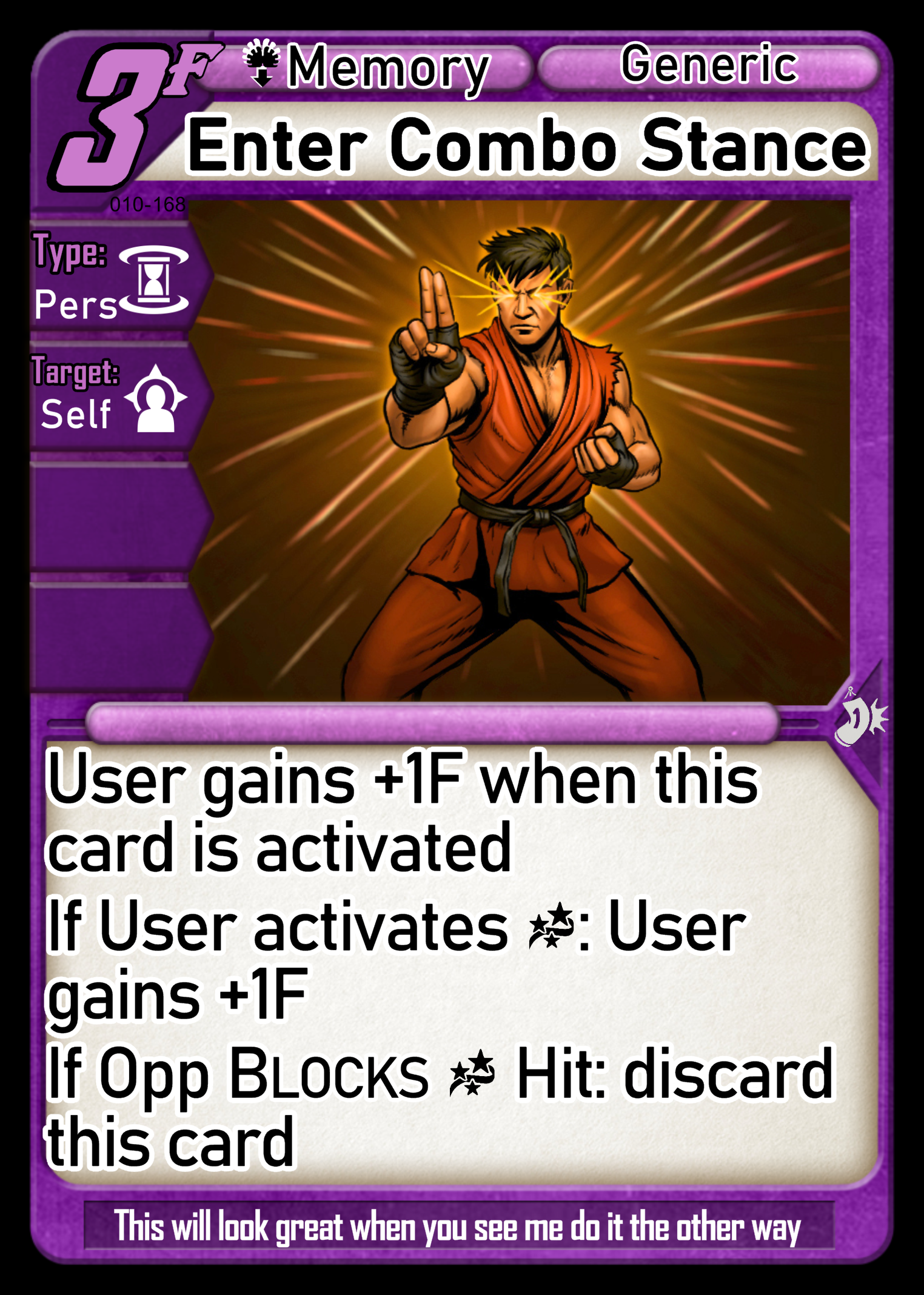 Enter Combo Stance