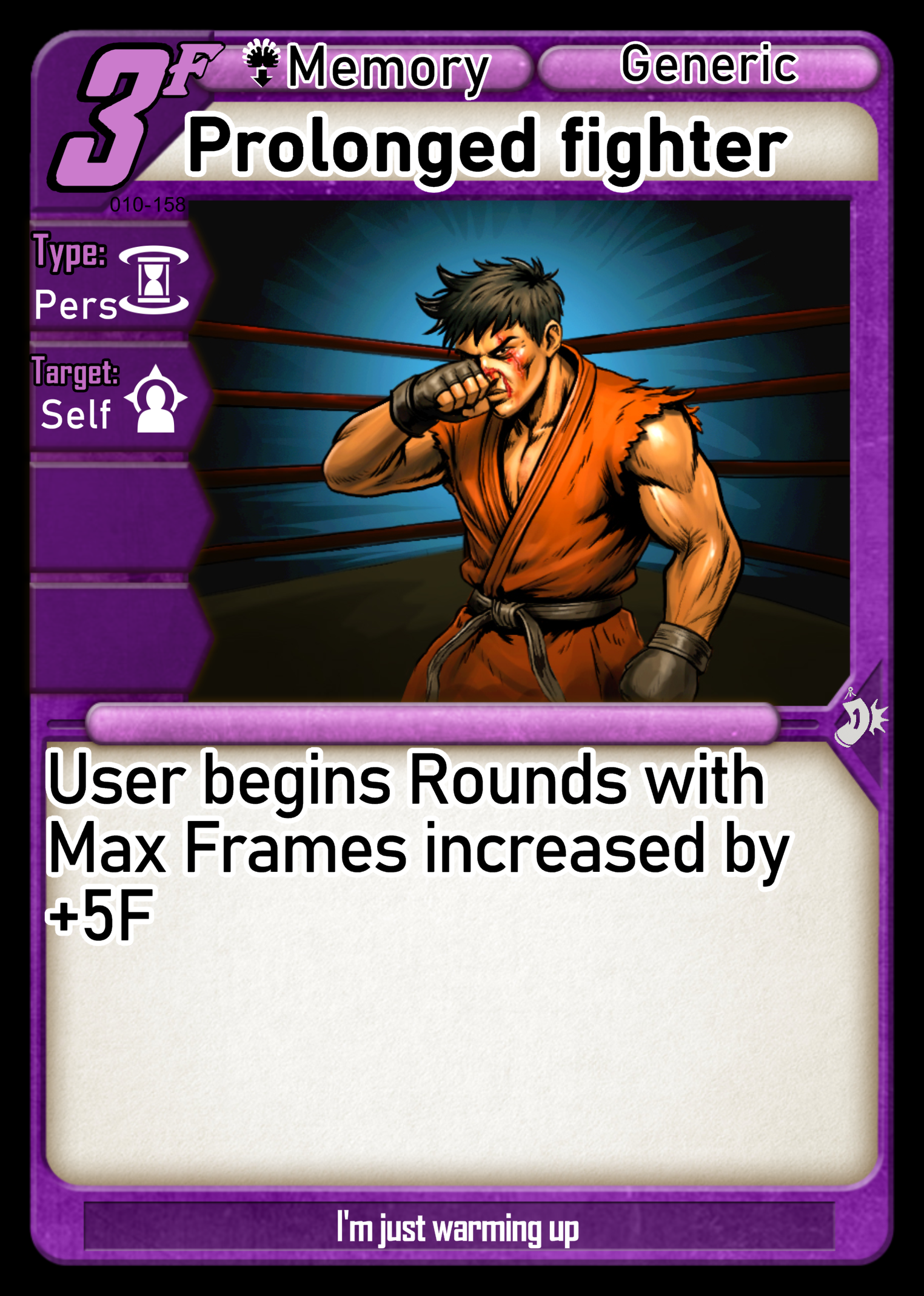 Prolonged fighter